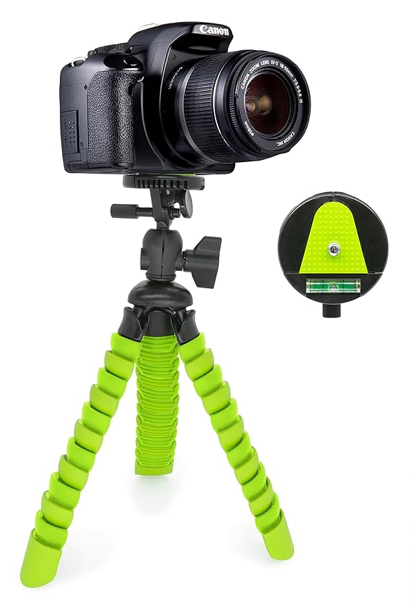 MyGadget Flexible Mini Tripod for Camera with Quick Amazon.co.uk