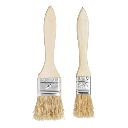 Kitchen Craft breit Backpinsel/Holz Set (2 Stück)