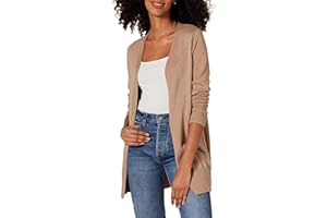 �鶹�� Essentials Women's Lightweight Open-Front Cardigan Sweater