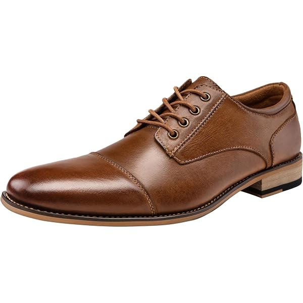 Florsheim Castellano Cap Toe Oxford Dress Shoes Mens 9.5 3E WIDE Brown Leather MENS CASTELLANO CAP TOE OXFORD – Shoe Village main image 4