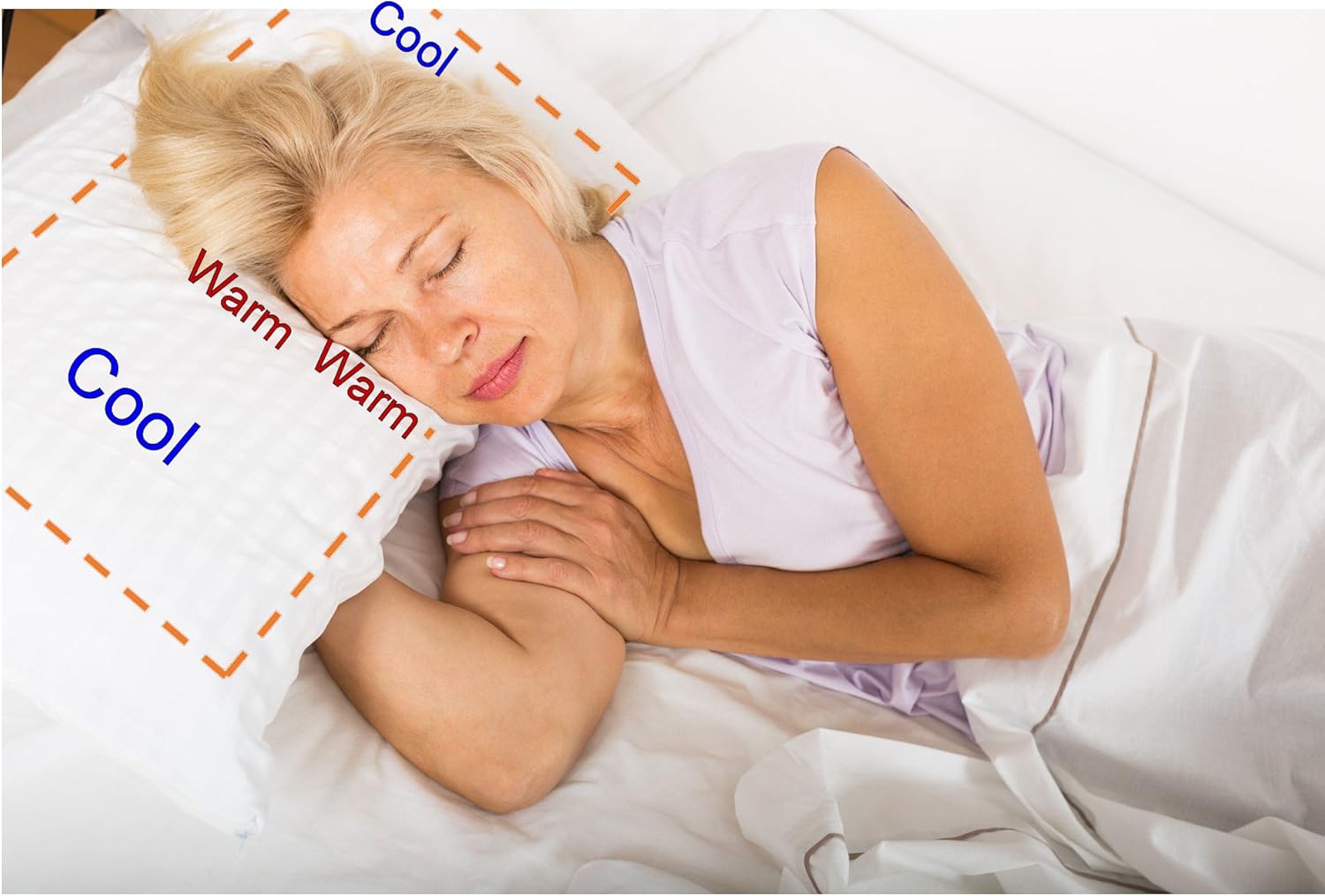 Your Sandman Cooling Pillow Insert large cooling gel pillow insert in