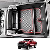 CDEFG for 2025 2026 Colorado/Canyon Center Console Organizer Tray for 2023-2025 2026 Chevy Colorado Canyon Middle Console Org