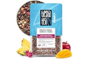 Tiesta Tea - Pineapple Sangria | Pineapple Hibiscus White Tea | Premium Loose Leaf Tea Blend | Low-Caffeinated Fruit Tea | Ma