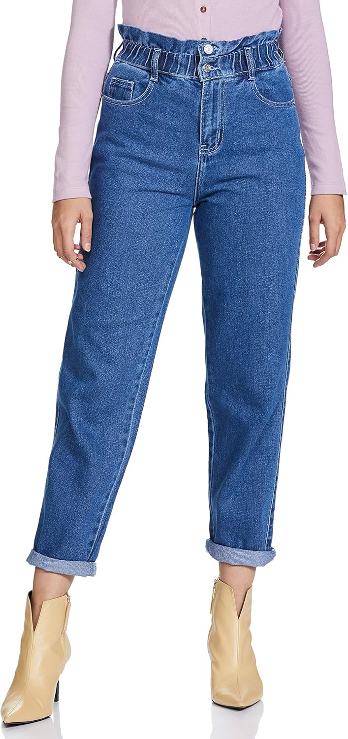 Buy Max Women's Carrot Regular Jeans at Amazon.in
