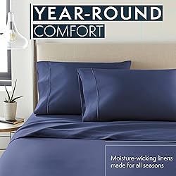 HC COLLECTION Bed Sheets Cal King, Hotel Luxury