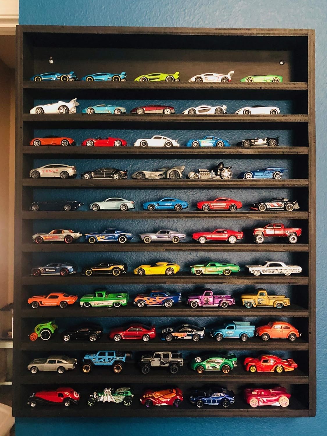 custom hot wheels display case
