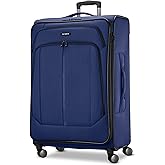 Samsonite Ascella 4 Large Checked Suitcase - Purple Dusk