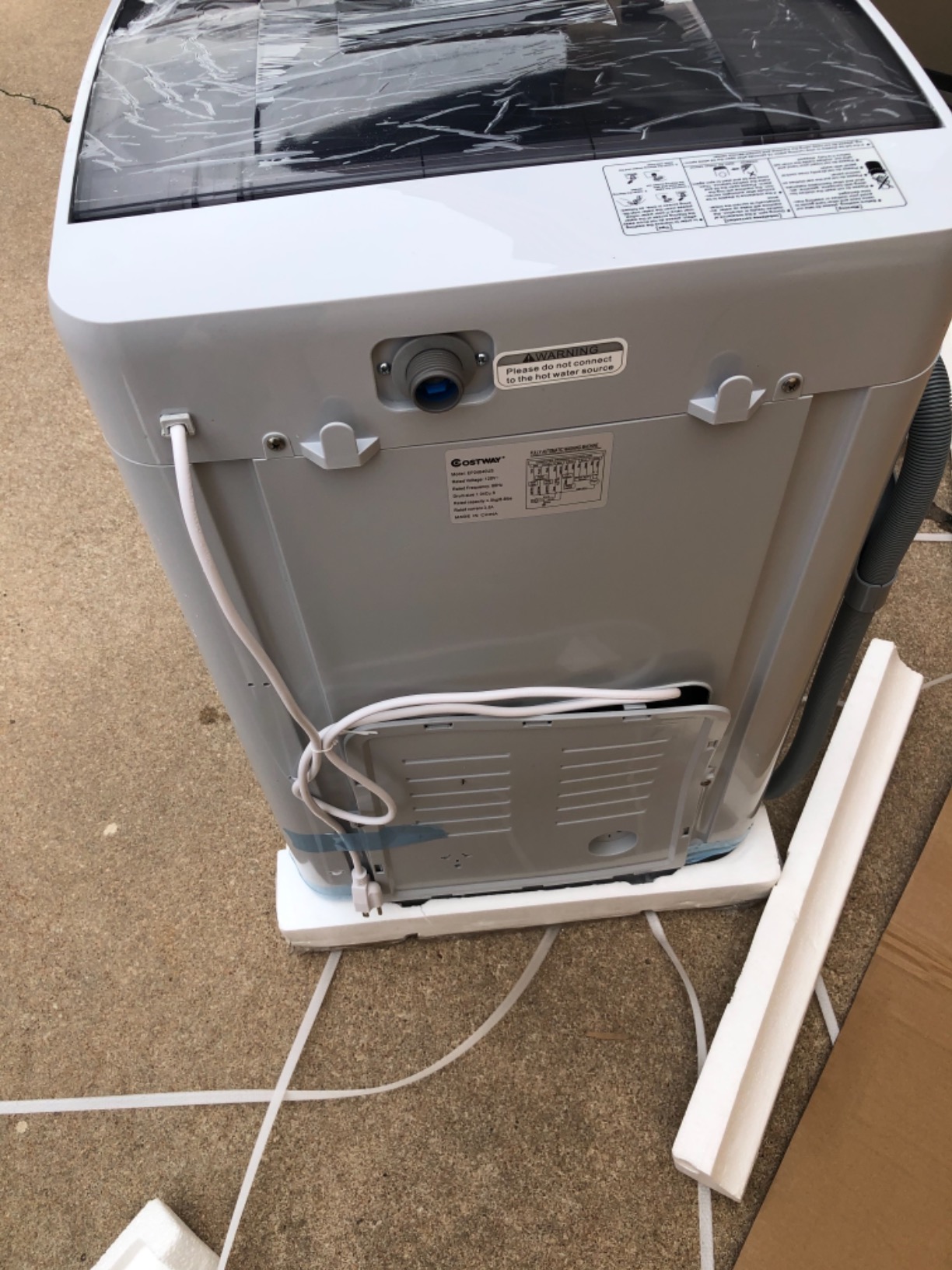 43/mo Finance Giantex Full Automatic Washing Machine, 2 in 1