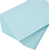 House of Card & Paper A4 Pastel Blue 220gsm Coloured Card Pack 100 view 3