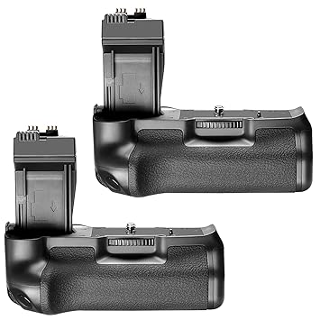 Neewer 2 Paquetes BG-E8 Reemplazo Empuñadura de Batería Kit para ...