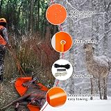 Kensbro Orange Polyethylene Deer Drag Sled | Hunting Fishing Firewood Garden view 3