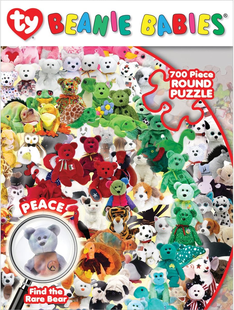 rare peace beanie baby