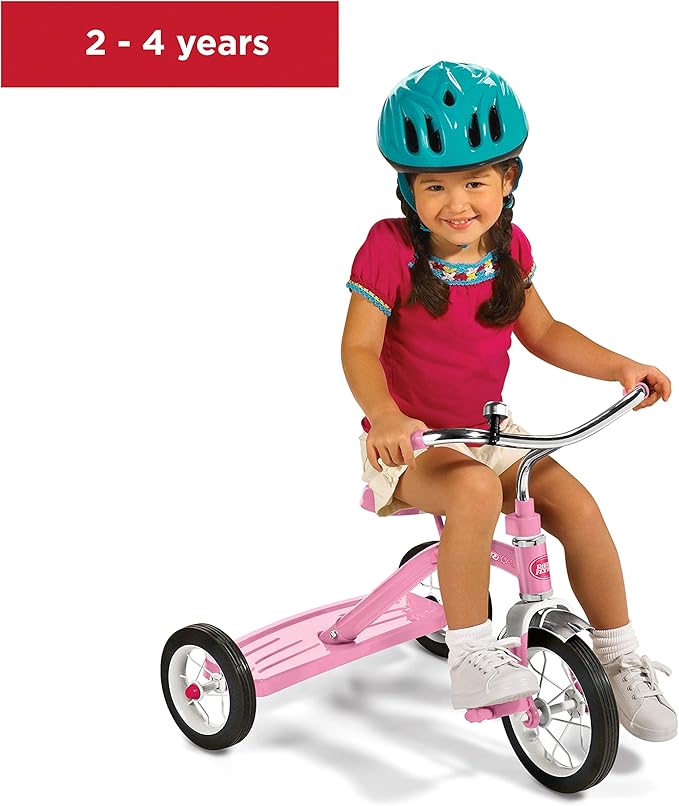 triciclo radio flyer rosa