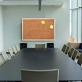 indigo Premium Cork Board 900x600mm Noticeboard with Wooden Frame view 3