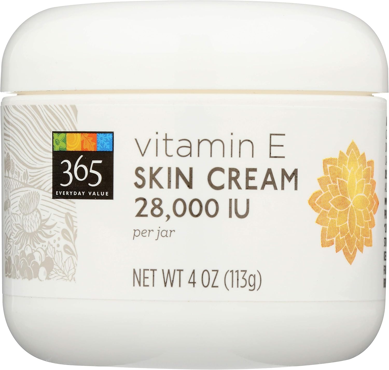 365 Everyday Value, Vitamin E Cream 28000 IU, 4 Ounce