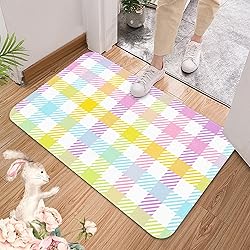 Easter Bunny Doormat Easter Rug Easter Decor