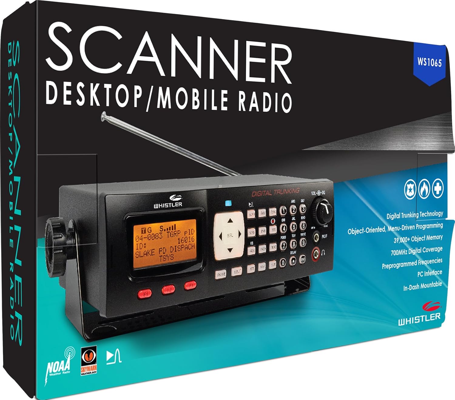 Whistler WS1065 Desktop Digital Scanner,Black: Electronics