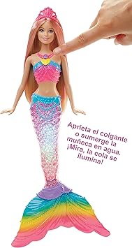 barbie sirena arcoiris precio