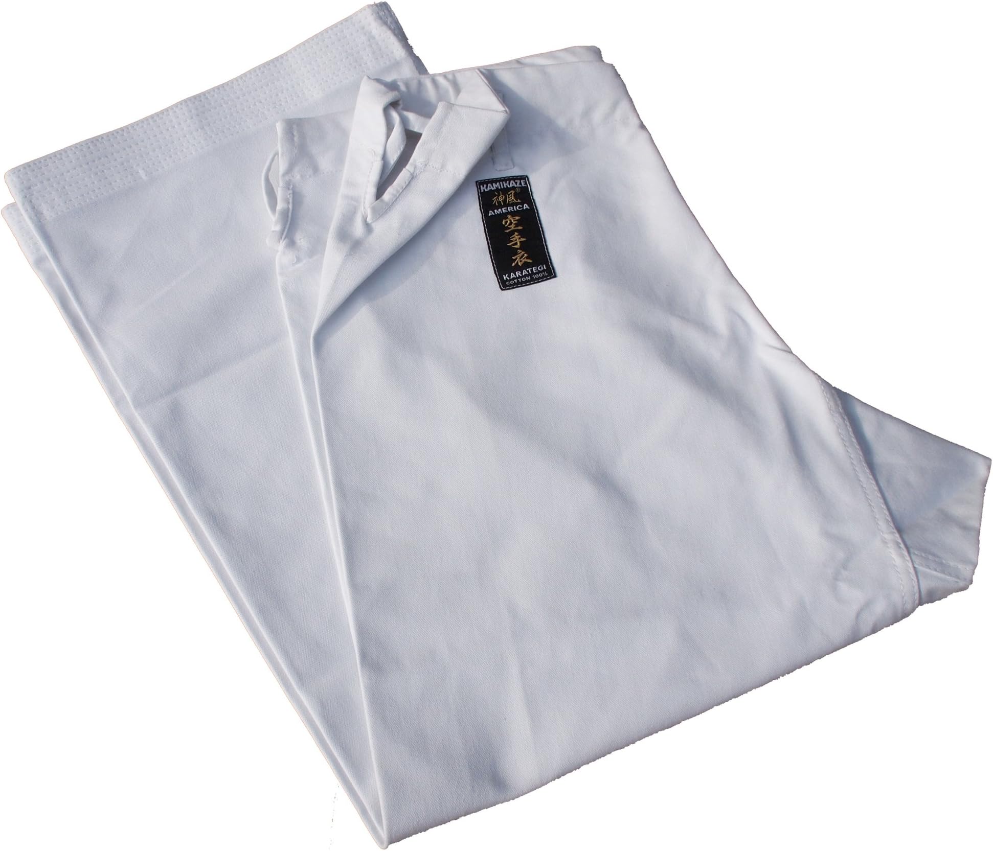 KamikazeAmerica Karate and Kobudo Pants Only White 100% Cotton