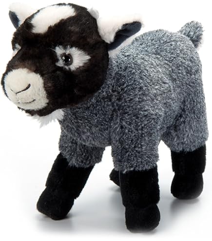 goat <LOST> S size新品未使用品 Amazon.com: The Petting Zoo Pygmy Goat Stuffed Animal Plushie