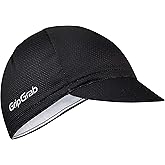 GripGrab Lightweight Summer Cycling Cap UV-Protection Under-Helmet Visor Mesh Hat Thin Breathable SPF Bicycle Headwear