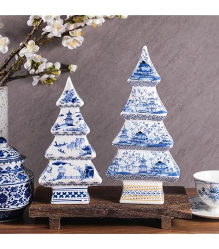 Amazon.com: Kurt Adler 1.97-Inch by 6.7-Inch Porcelain Delft Blue