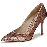 Sam Edelman Women's Hazel Pump, Rose Sequin Multi, 8