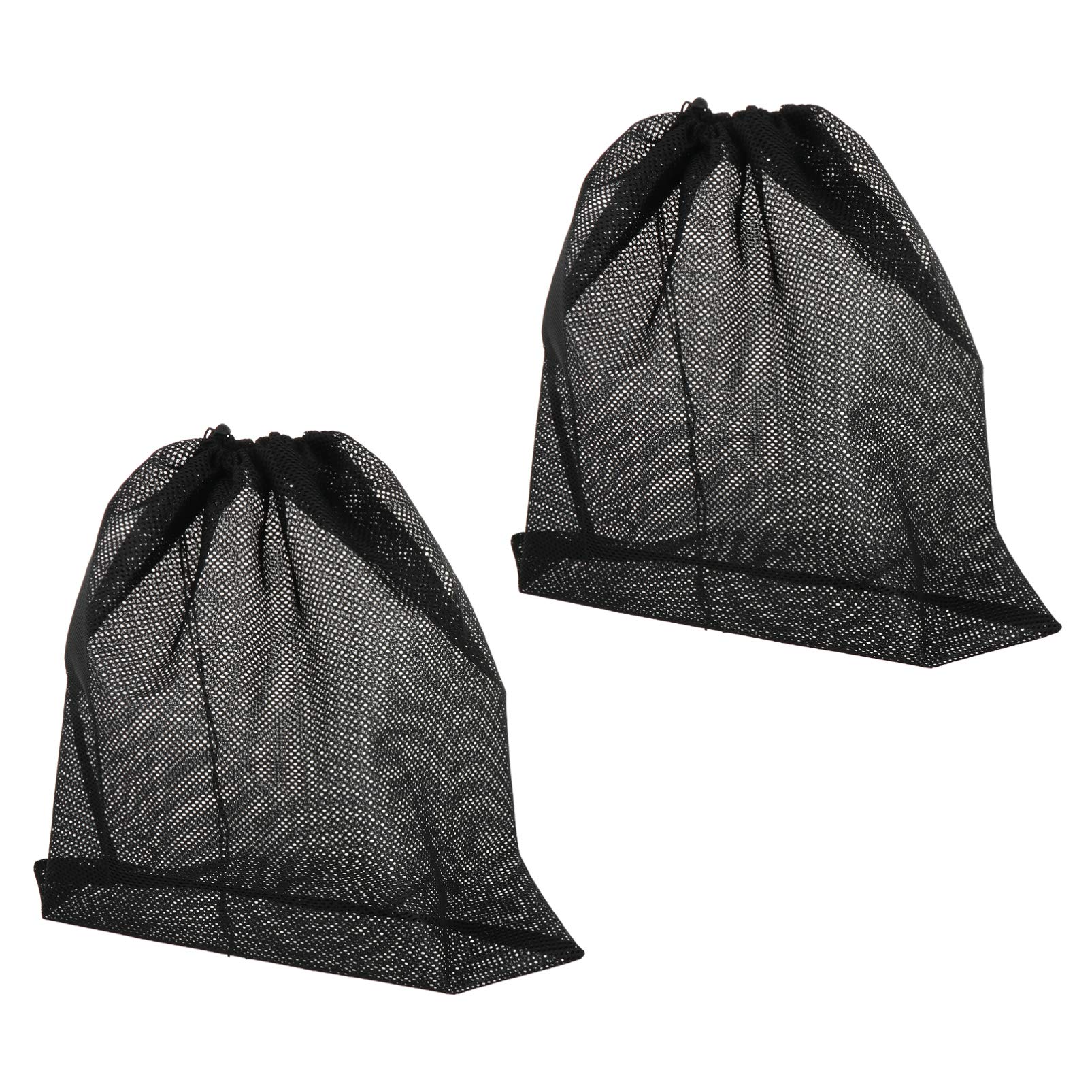 Holibanna 2pcs Water Pump Barrier Bag with Drawstring Pond Mesh Pump Filter Bag Pump Net Bag for Pond Biofilters Aquarium Swimming Pool Waterfall Pump Filter