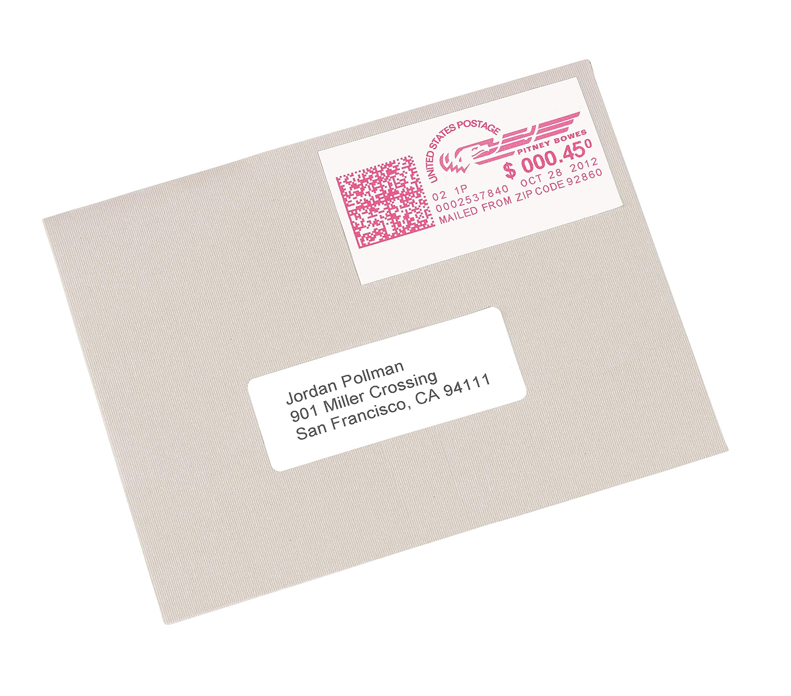 Avery Postage Meter Labels 11/2 X 23/4, Pack Of 160 (5288) on Galleon Philippines