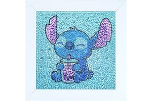 ACELII 5D Diamond Painting Kits for Kids Beginners, DIY with Wooden Frame Diamond Art for Kids, Diamond Dots Gem Art Suitable for Girls & Boys Ages 6-8-10-12,Home Wall Decoration 7x7 inch