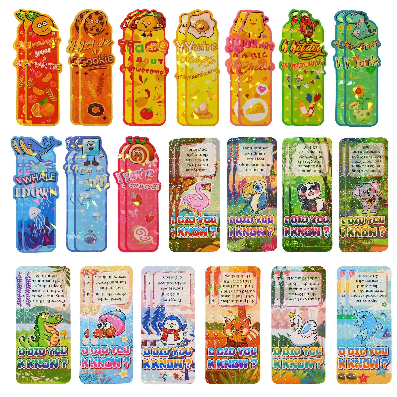 40pcs Inspirational Bookmarks for Women, 10 Styles Book Markers for Reading, Book Marks for Reading Women (40pcs)