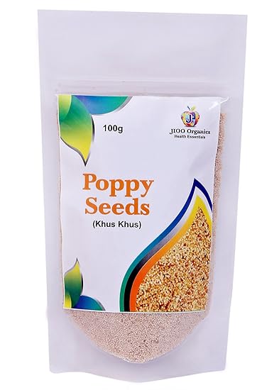 Jioo Organics Poppy Seeds 100 G Amazon In Grocery Gourmet Foods