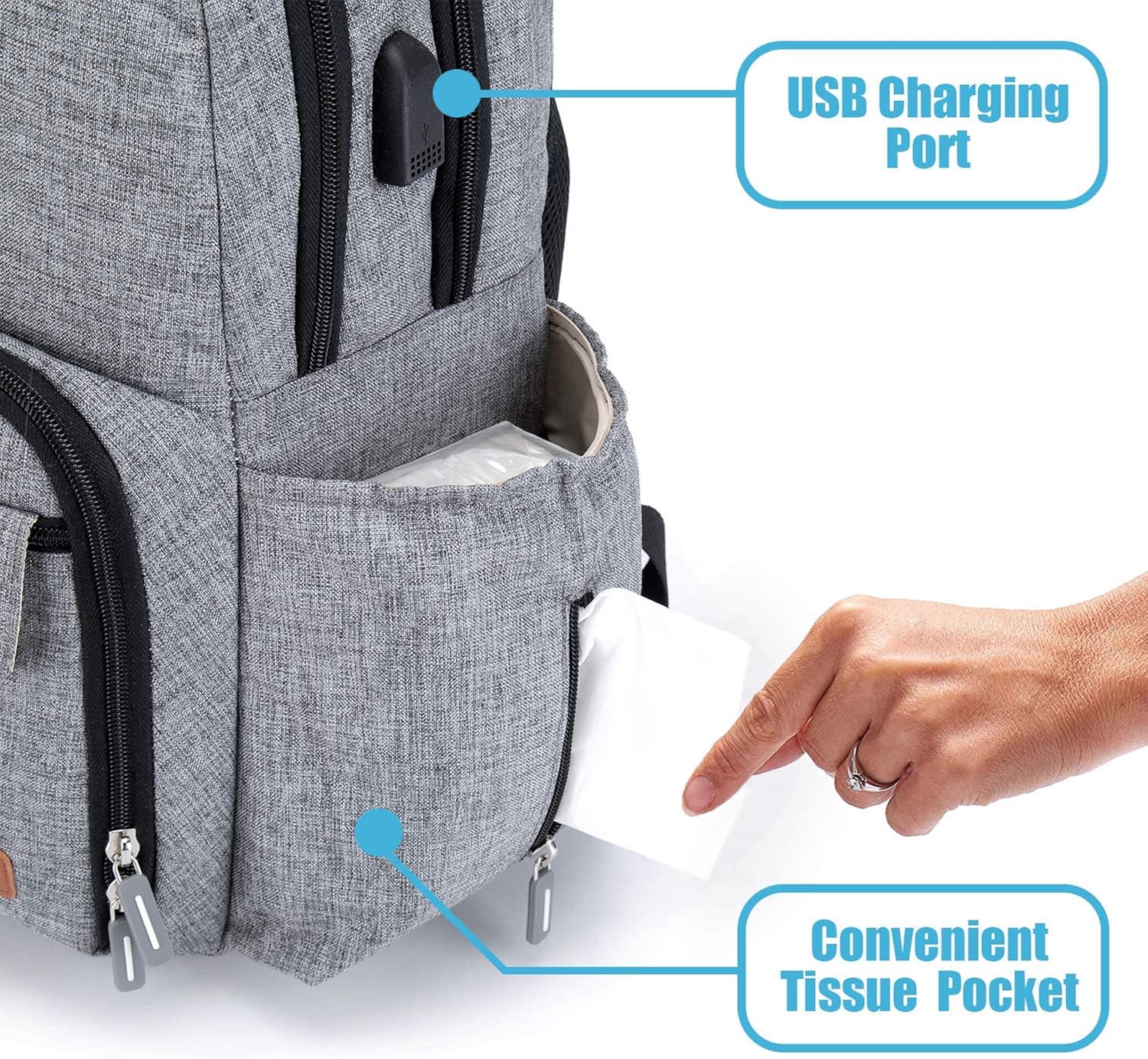 ankommling diaper bag