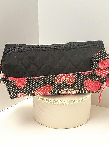 quilted toiletry bag