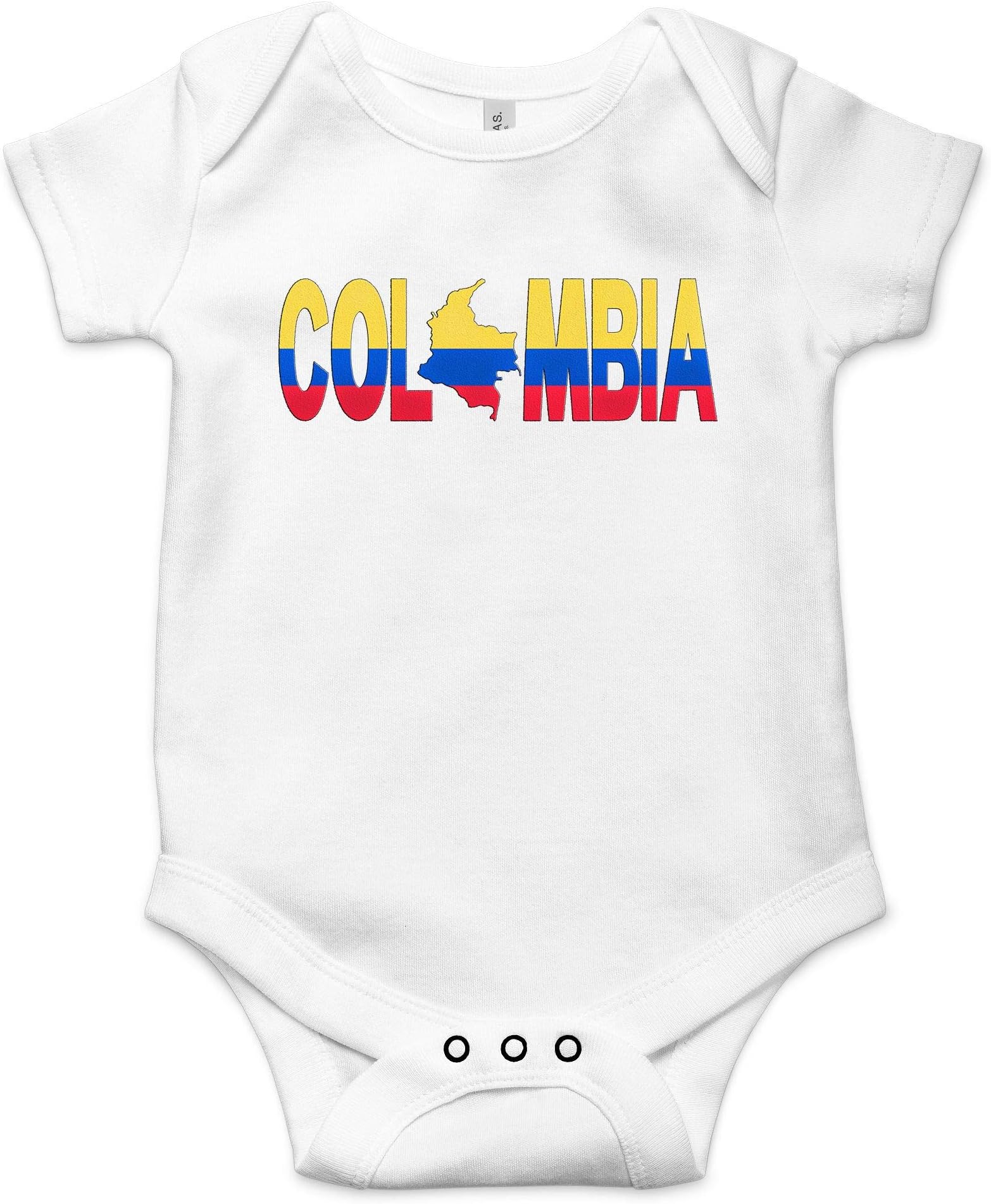TripleBDesigns Colombia Best Shower Gift Cute Fun Message Infant One Piece Flag Baby Bodysuit