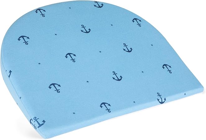 Amazon Com Bassinet Wedge Pillow For Newborn Baby 100 Organic Cotton Waterproof Removable With 12 Degree Incline For Gerd Acid Reflux Colic Congestion Universal Fit Insert For Crib Mattresses Kitchen Dining