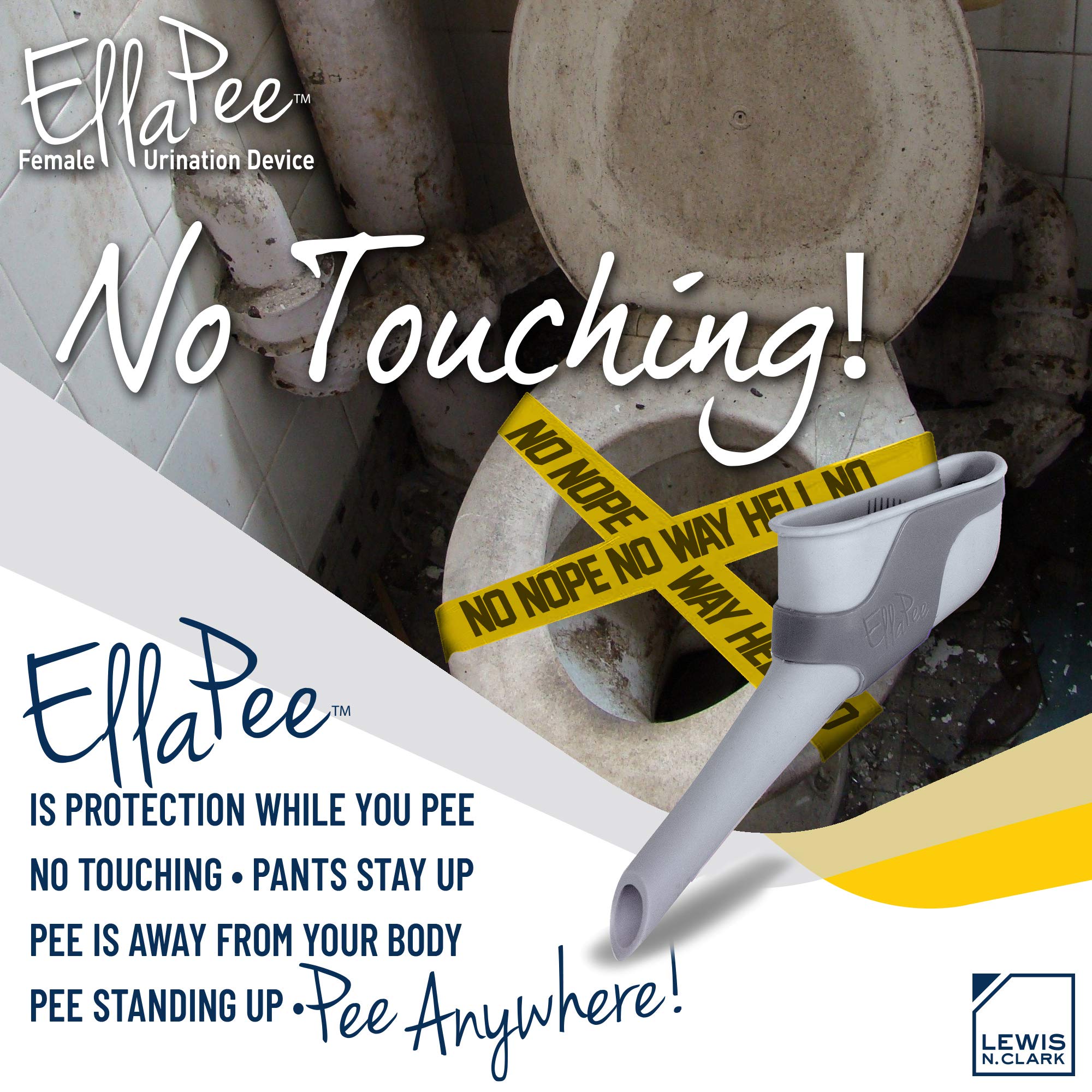 Lewis N. Clark EllaPee Female Urination Device