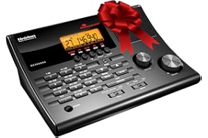 Uniden BC365CRS 500 Channel Scanner and Alarm Clock, Snooze, FM Radio, Weather Alerts, Search Bands used for Aviation, Railroad, Marine, Non-Digital Police/Fire/Public Safety transmissions and more