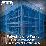 Oypla SafeNet Blue Shade Debris Scaffold Netting 2m x 50m view 3