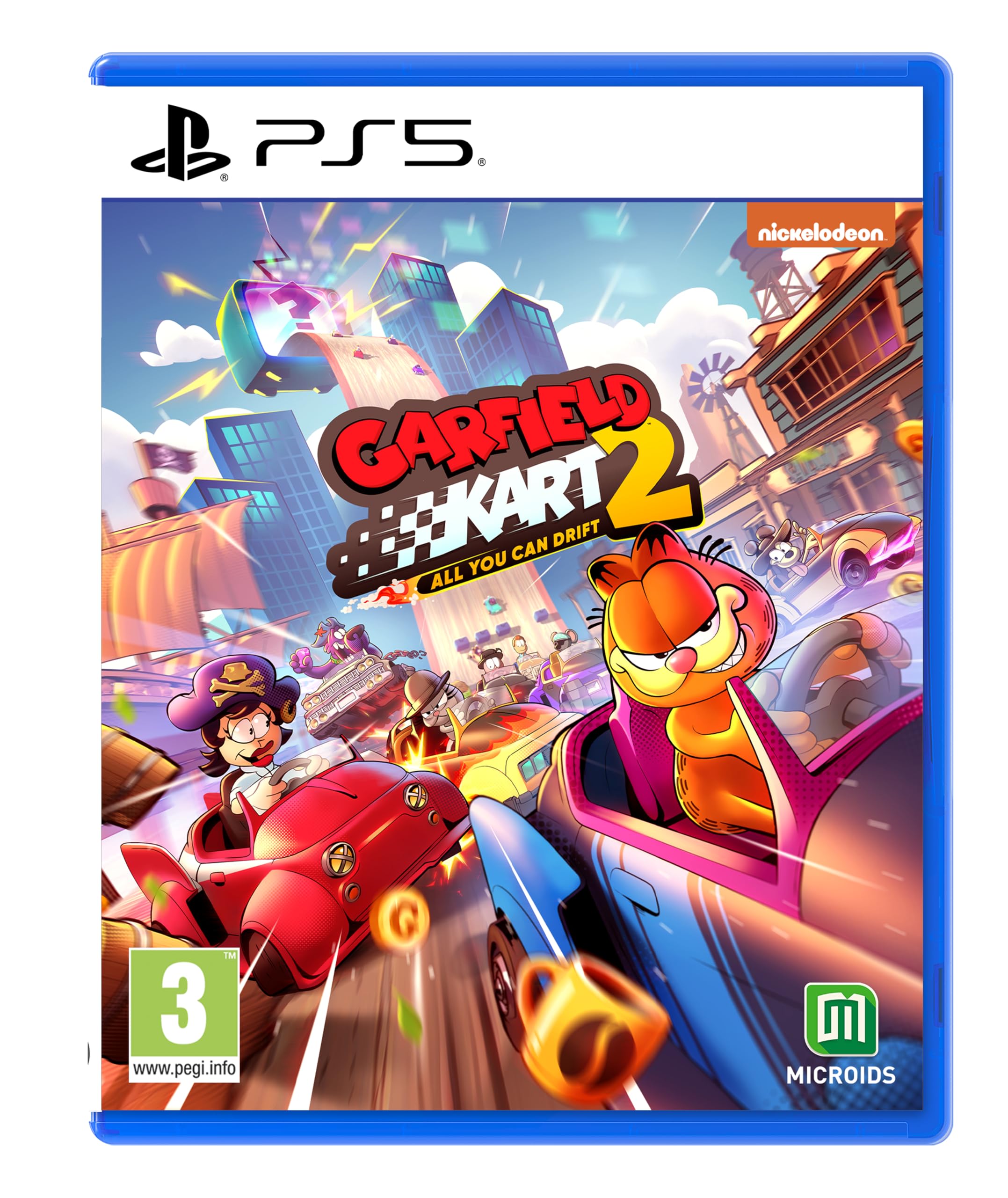 Garfield Kart 2 on PS5 at its all-time l...