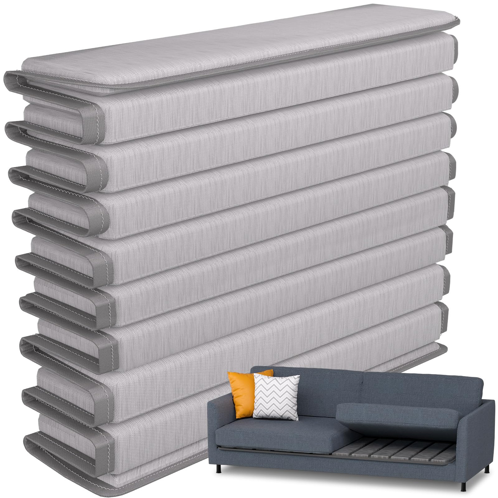 veronly heavy duty couch cushion support board to fix sagging sofas, 81" x 24" sofa, thick boards ad