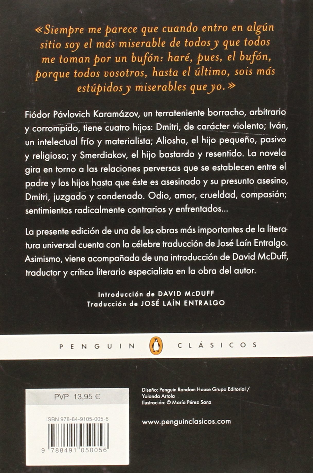 Los Hermanos Karamazov The Brothers Karamazov Penguin Clasicos Spanish Edition Dostoievski Fiodor M 9788491050056 Amazon Com Books