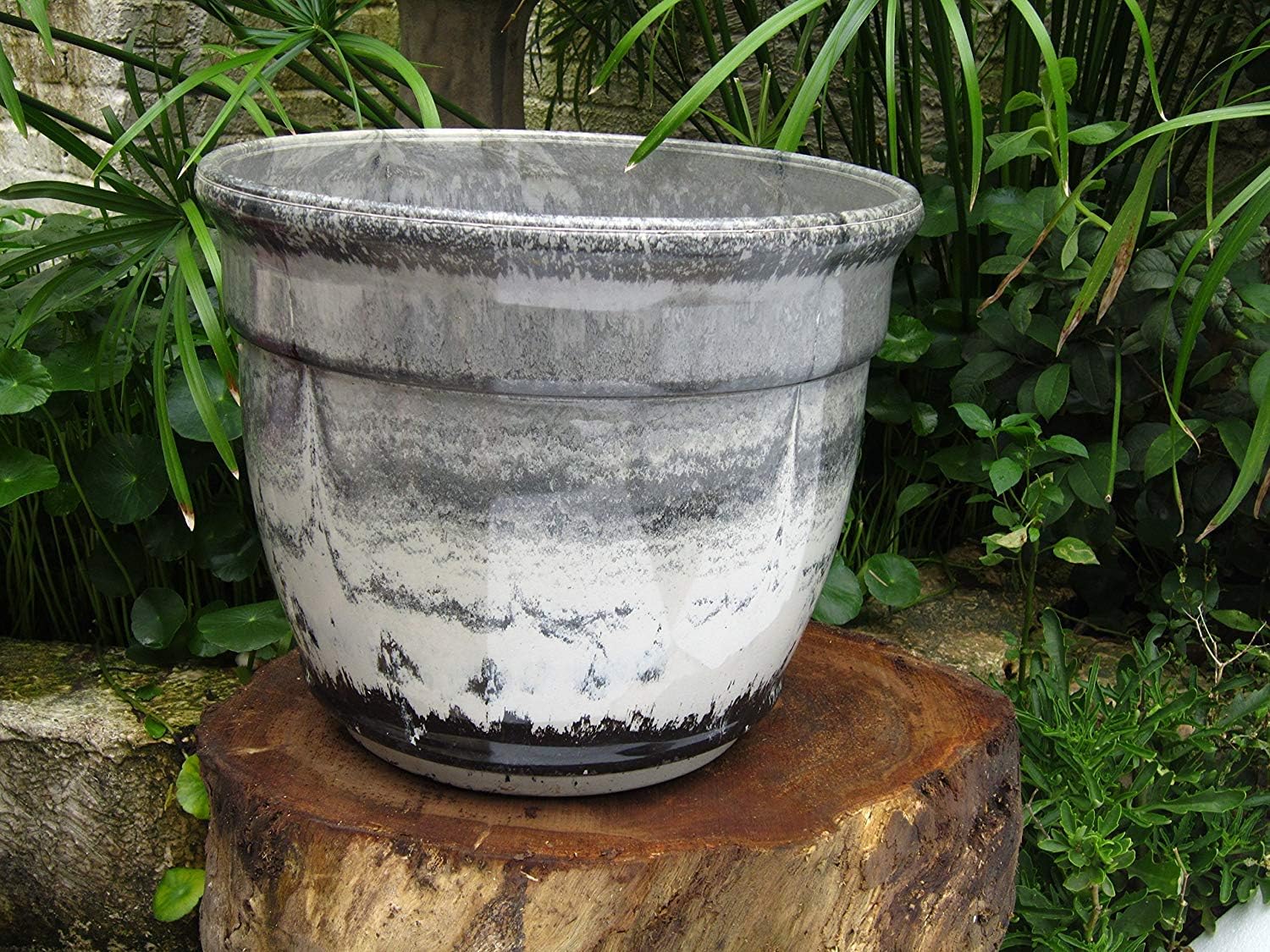 Anglo Eastern Trading XDL-0876GM Ardente Planter - Grey Marble