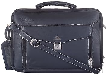 Leatherman Brown Sleek Laptop Bag