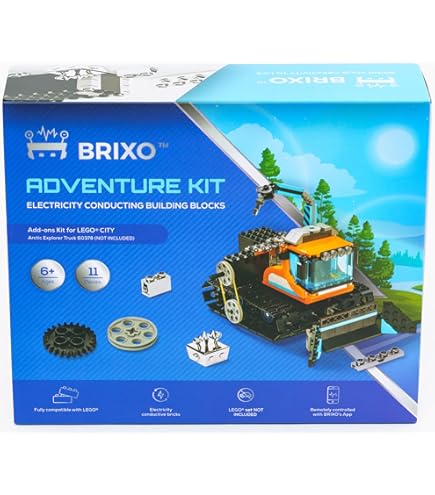 Amazon.com: Dakott Brixo Conductive Chrome-Plated Building Bricks