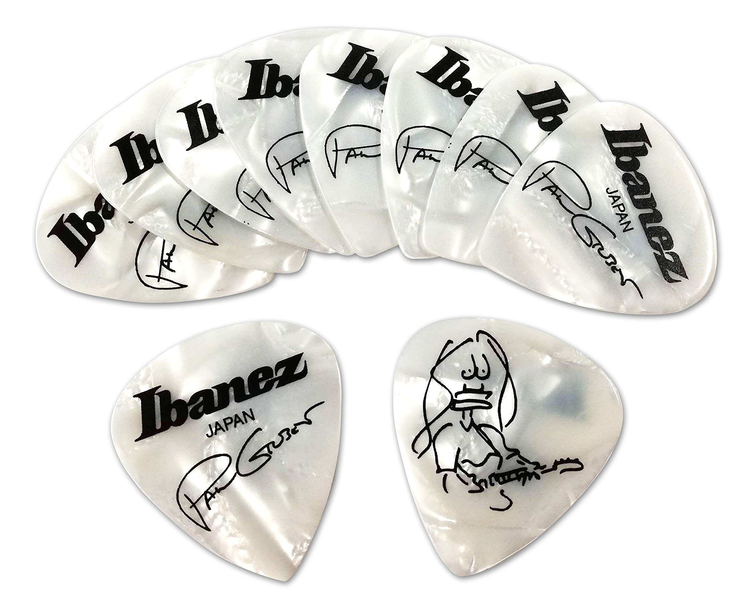 Ibanez 1000PG-PW ポールギルバートピックの商品画像