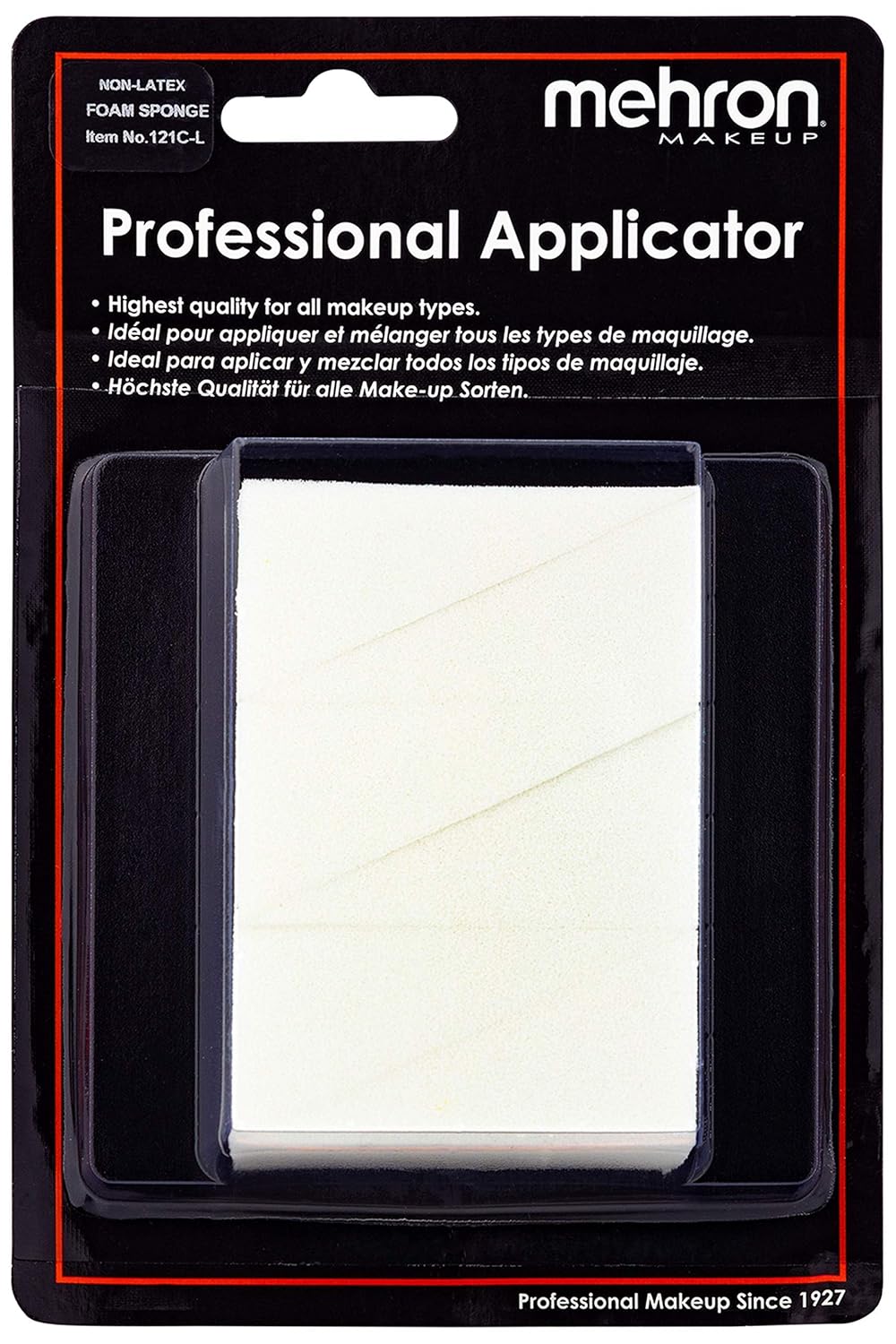 Mehron Makeup Non-Latex Foam Triangular Wedge (6-Pack)