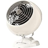 Vornado VFAN Mini Classic Personal Vintage Air Circulator Fan, Vintage White- Classic Base