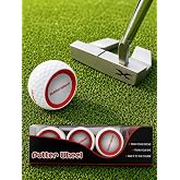PutterWheel Golf Ball Putting Training Aid (3 Pack) &ndash; Golf Training System for Practice Green or Mat - Golf Putting Accuracy Trainer with Instant Feedback