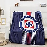Cruz Azul 220 GSM, One Ply (Supersoft Fleece) Throw Blanket 50x60